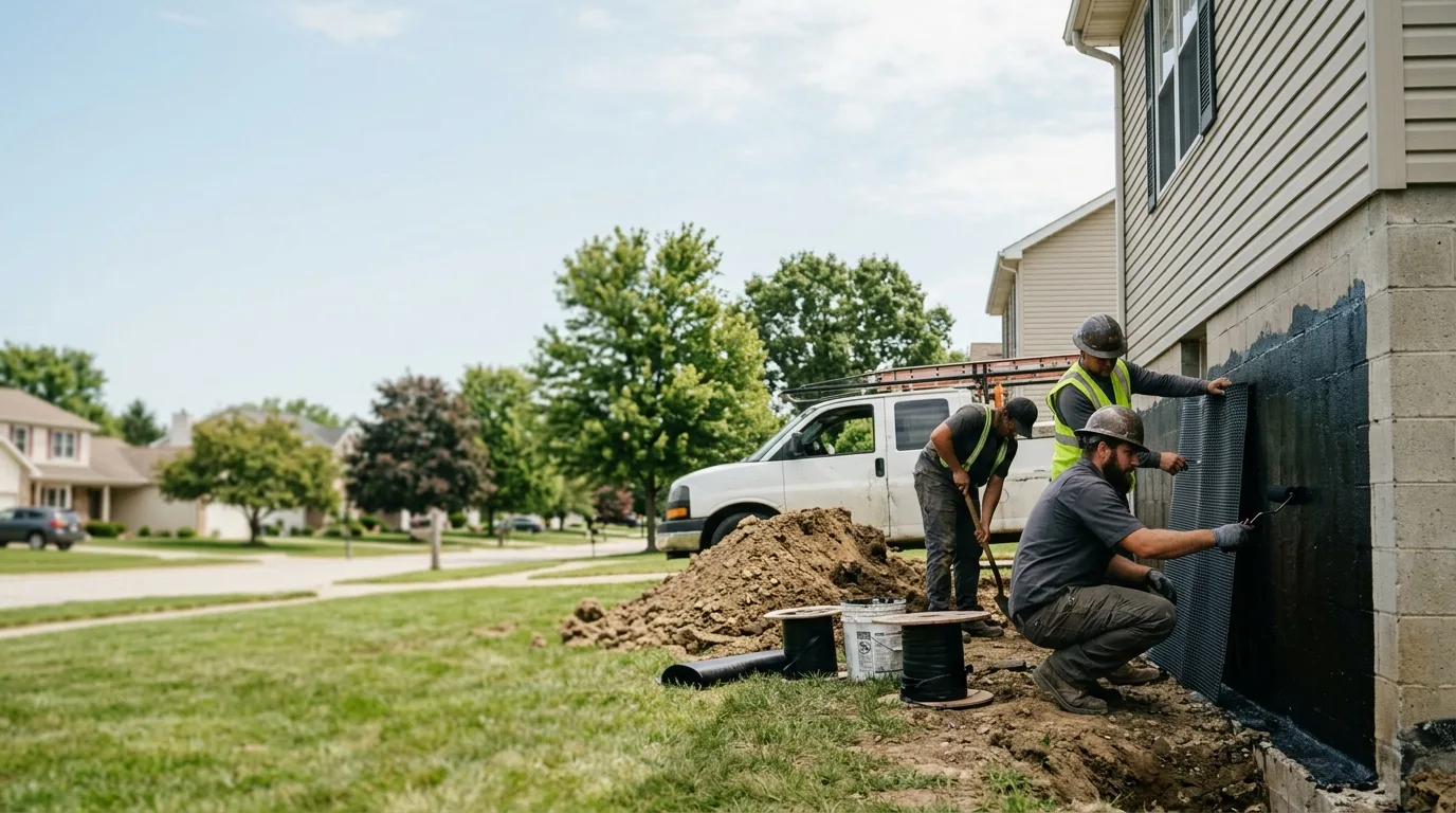 Basement Waterproofing in German Valley, IL near me